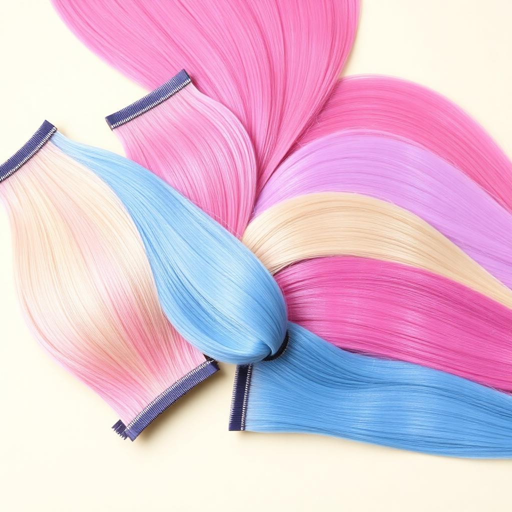 Synthetic Hair Extensions